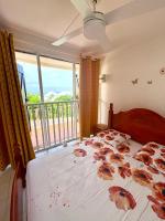 Apartment mit 1 Schlafzimmer, Meerblick und Terrasse