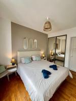 Appartement élégant Championnet - 3 chambres - parking privé - Chambres d’hôtes Grenoble