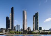 Prima Tower - Premium Apartment with City and Flames Views - B&B Melbourne