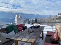 EulenHorst - Ferienhaus in Seeboden am Millstätter See mit Sonnenterasse & Bergblick - B&B Seeboden