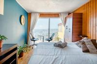Habitación con vista al mar Altavista - B&B Valparaíso