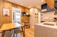 Deluxe Apartment mit 2 Schlafzimmern und Gartenblick