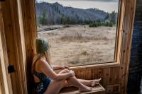 Secluded Modern Yurt with Sauna Perfect for Small Groups in Boise, Idaho - B&B Lowman