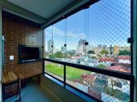 Apto a 350m PRAIA 3 Quartos Cozinha completa Churrasqueira Ar Condicionado Wi-Fi e vaga privativa de garagem Reserve agora mesmo - Bed and Breakfast Piçaras