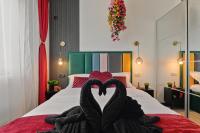 CityView Full Kitchen 2 Bedroom Apartment AC - B&B Bucarest