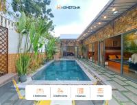 Hometown Bamboo 5-Bedroom Pool Villa Danang-2 Min to Beach - Chambres d'hôtes Đà Nẵng