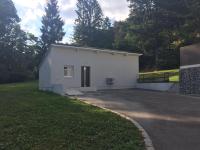 Studio mit Gartenblick