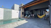 Casa Moderna para Familias com Piscina Churrasqueira Wi-Fi e Ar Condicionado - B&B Peruíbe
