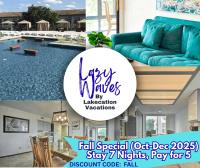 Lazy Waves-private 2 Bd2ba Wpool Access-sleeps 6 - B&B Four Seasons