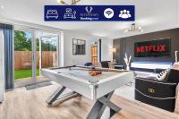 4BDR House By Vista Stays Short Lets & Serviced Accommodation Birmingham With Pool Table, PS4 & Free Parking - Ferienwohnung Birmingham