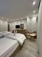 Tweepersoonskamer met 2 Aparte Bedden en Uitzicht