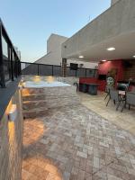 Cobertura Hidro Spa com Espaço Gourmet Churrasqueira - B&B Guarujá