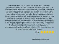 FeWo Savanna Lodge Northeim - barrierefrei und großzügig - 100qm - 3 Schlafzimmer - bis 6 Gäste - Babies reisen gratis - Terrasse, Garten & Grill - vollausgestattete Küche mit Spühlmaschine - Klimaanlage, Fußbodenheizung & Raffstores - nahe Göttingen - B&B Northeim
