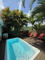 Villa Ti Gîte - Piscine privée - Ferienwohnung Le Marin