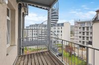 Erholsame Wohnung mit Balkon und Einbauküche im Herzen Leipzigs - B&B Lipsia