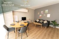 AK Superb 3P sea view, close to old town - Bed and Breakfast Antibes