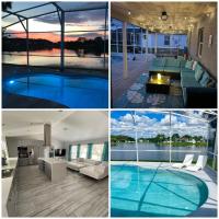 Luxury Waterfront 3b2b Heated Pool , Game Room , Piano House - Bed and Breakfast Kissimmee