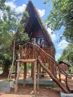 Habarana Chena Hut - Air conditioning Private Cabana with Balcony - Bed and Breakfast Habarana