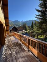 Le Flocon, magnifique appartement 4 chambres, 8 personnes avec balcon - Chambres d'hôtes Le Monêtier-les-Bains