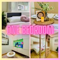 1BR Hotel Vibe Condo FULLY FURNISHED Trees Residences near SM Fairview - Chambres d'hôtes Manille