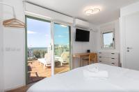 Apartment mit 2 Schlafzimmern, Terrasse und Meerblick