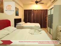 idamanKu Comfort Studio 4pax - HYVE SOHO Cyberjaya - Chambres d’hôtes Cyberjaya