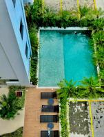 Apartamento Novo Martim de Sá - Beira Mar - Piscina - Ar Condicionado - Chambres d'hôtes Caraguatatuba