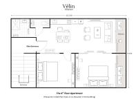 Vélin Khaosan - 4th Floor apartment with 2Bedrooms - B&B Bangkok