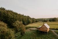 Woolly Wood Cabins - Nant - Chambres d'hôtes Abbey-Cwmhir