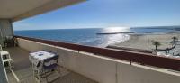 Appartement vue mer exceptionnelle plage à 1 min, parking privé, 6 pers - Chambres d'hôtes La Grande-Motte