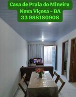 Casa de Praia do Mineiro a 300 metros do Mar - Chambres d’hôtes Nova Viçosa