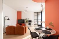 New Old Town flat, Free Parking, TV, Work desk, Monitor, AC, Security - B&B Riga