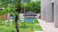 Apê Praia do Toque com Ar no Quarto e Sala, Condomínio com Academia, Quadra de Beach Tennis e Vôlei, Estacionamento Grátis e Restaurante - B&B São Miguel dos Milagres