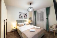 Appartamento con 1 Camera da Letto con Balcone e Vista Città