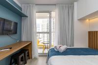 Studio Super Completo Com Sacada no Centro-MAN1005 - Ferienwohnung Curitiba