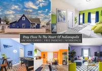 3BD Home Near Downtown - Patio Lounge & Foosball - B&B Indianapolis