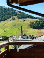 Wood Apartment Balcony - B&B Livigno