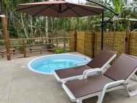 refugio romântico a beira mar- casa das conchas - Ferienwohnung Ubatuba