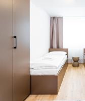 Chambre Lits Jumeaux avec Salle de Bains Commune
