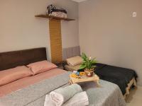 Quarto Quádruplo Família 8 min Aeroporto em pousada - Bed and Breakfast Campinas