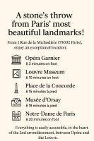 Chic Apartment in Paris Centre Next to Opéra & Louvre - Bed and Breakfast Parijs