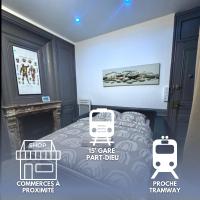Le Vitton - Appartement proche Gare PartDieu - Bed and Breakfast Villeurbanne