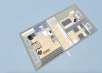 Two-Bedroom Apartment and River View 
