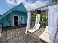 Blaues Haus Ferienwohnung Bodensdorf Ossiacher See Gerlitzen Alpe - Chambres d’hôtes Bodensdorf