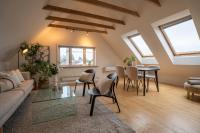 Penthouse med skråtak og utsikt - Sentralt - B&B Haugesund