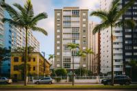 Apartamento Frente ao Mar no Embaré Moderno Completo com Vaga - B&B Santos