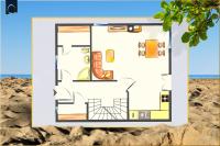 Villen am See - 4-Raum Häuser DHH See- Idyll 2 - Bed and Breakfast Korswandt