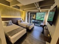 Studio mit Gartenblick