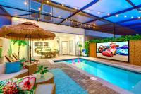 New Resort Themed Ultra Comfortable Heated Private Pool Game Room Family Home Near Disney - B&B Orlando