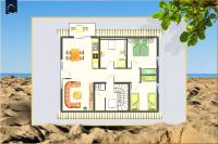 Ferienanlage Sonneninsel Haus Abendrot Obergeschoss - B&B Loddin